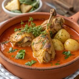 Conejo en Salmorejo Canario